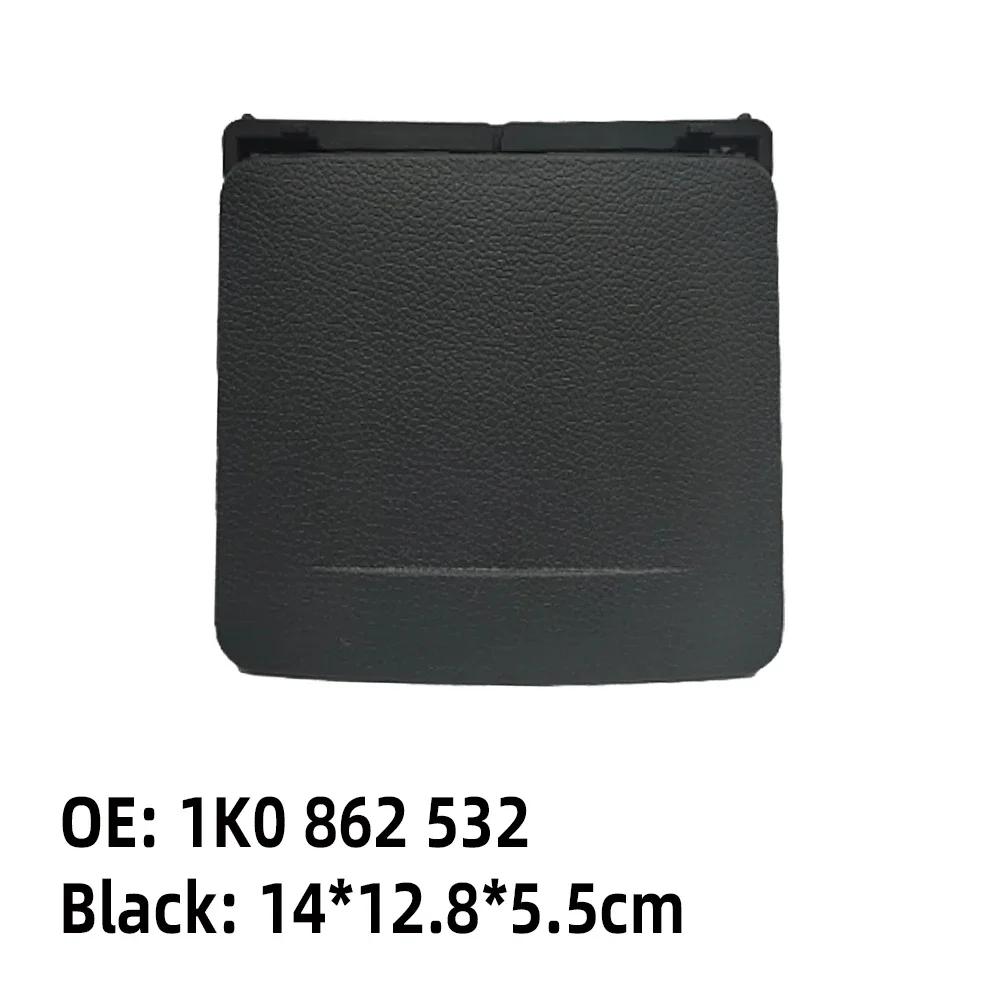 1PC Black Beige Central Console Armrest Rear Cup Drinks Holder For VW Jetta A5 MK5 GLI Golf 5 6 GTI R32 Eos 1K0862532 1K0862532F