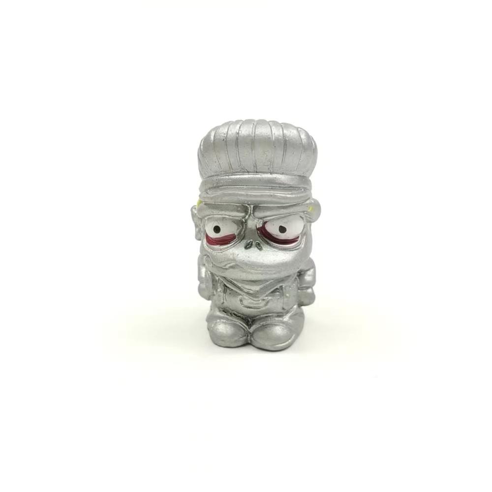 Zomlings Originaux ULTRA RARES OR Argenté Styles Superzings Figurines d'Action PVC Collection Limitée Jouet Espagnol Cadeau d'Anniversaire pour Garçons
