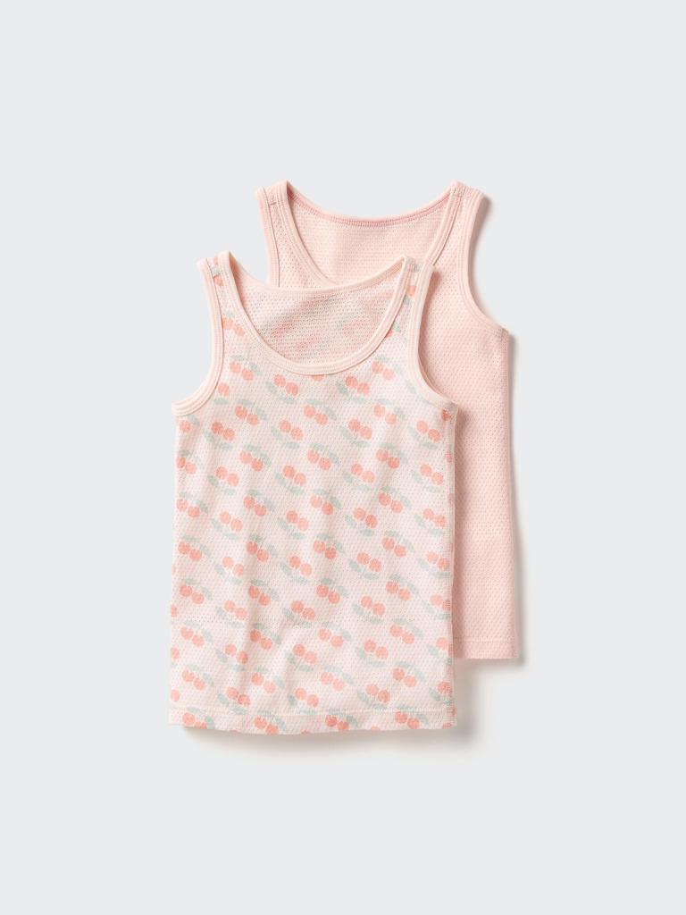Uniqlo Bt Joy Of Print Cotton Mesh Tank Top 2p