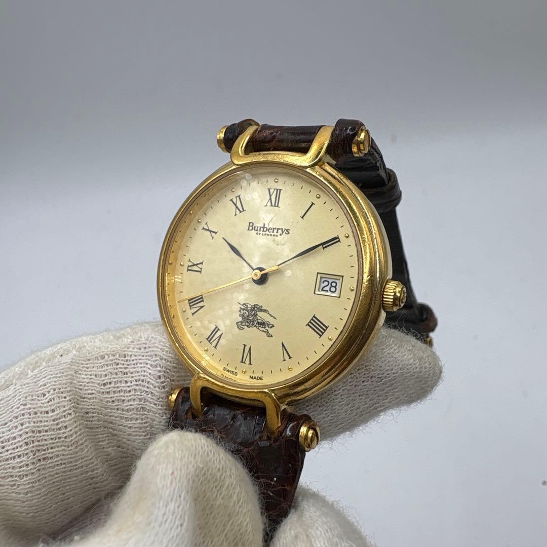Used BURBERRY 3210 Watch Ladies Date Quartz