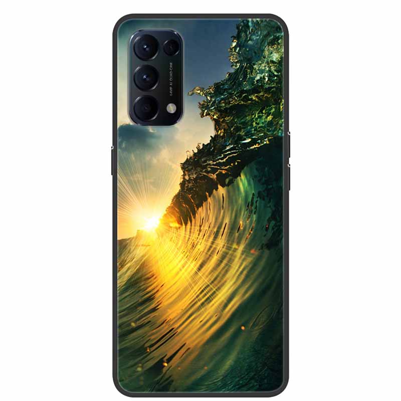 Funda Für OPPO A74 Telefon Fall Abdeckung Schwarz Silikon Weiche Rückseitige Abdeckung Fall Für OPPO A74 F19 A54 Fall Coque für OPPO A74 EINE 74 Fall
