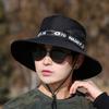 Muži Outdoor Hat Letter Print Anti-UV Soft Neformální rybářský rybář pro dospělé