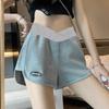 Pregnant Casual Shorts for Summer New Style for Wear Without Slimming Belly Leggings for Three-point Sports Wide-leg Pants for Summer