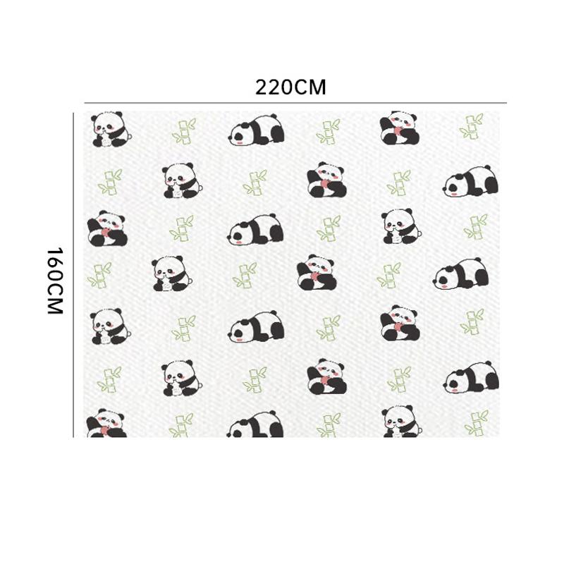 1Pc Disposable Picnic Mat Double-Layer Printing Travel Outdoor Barbecue Travel Sheets Thickened Moisture-Proof , Moisture-Proof