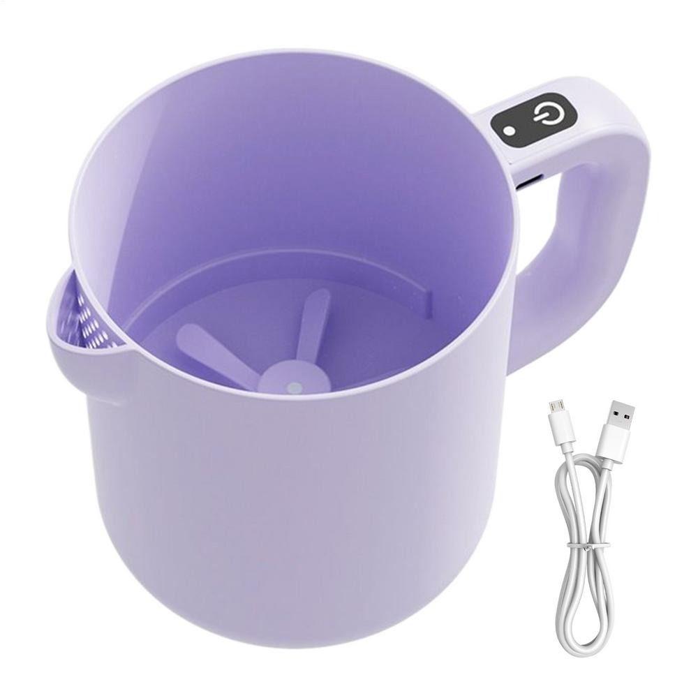 1 L Large Capacity Automatic Egg Beater with Filter Plate Rice Washing Bowl  Milk Liquid