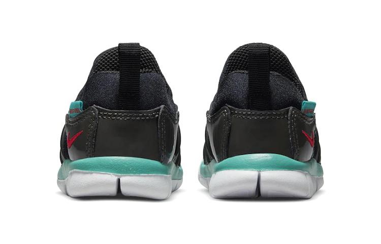 Nike Dynamo Free Caterpillar Synthetic Leather Low top Toddler Shoes Black Blue Infant And Toddler 343938-029