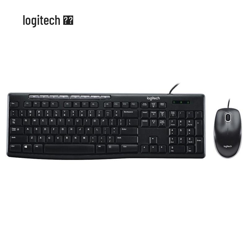 

Logitech MK200 Wired USB Keyboard and Mouse Combo