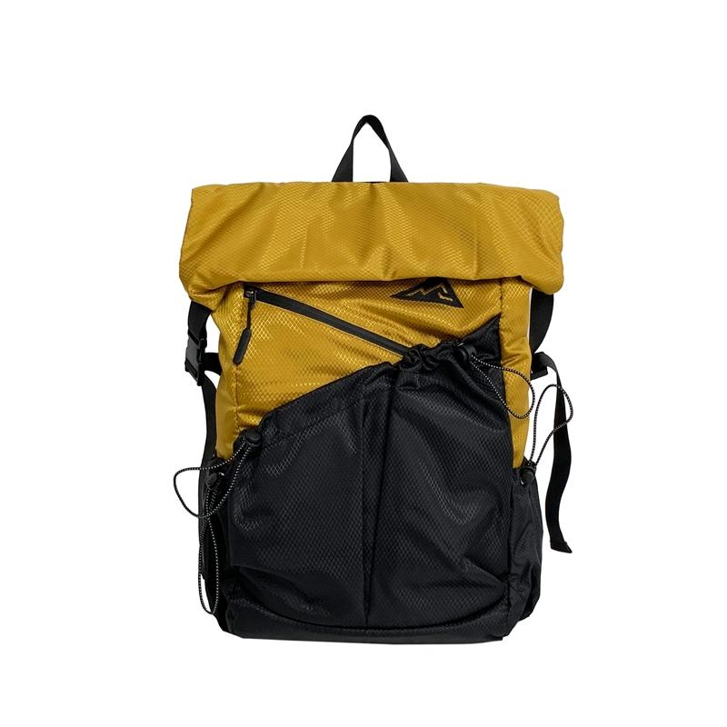 Color Block Backpack Travel Sports Mountaineering Luggage Bag Computer Bag Large Capacity Student Schoolbag