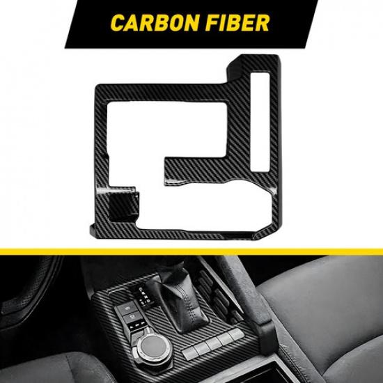 For Toyota Tacoma 2024 2025 2026 Carbon Fiber Gear Shift Panel Cover Trim EXV