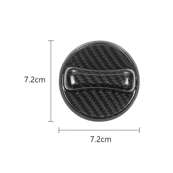 Nissan Carbon Fiber Fuel Tank Cap Cover