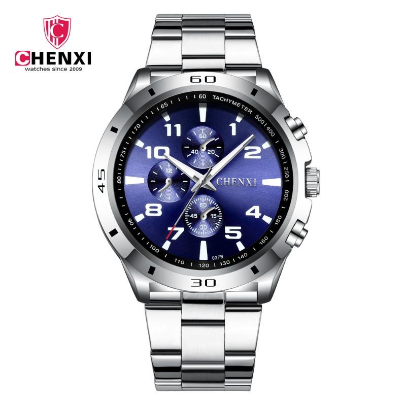 CHENXI Men's Watch Business Steel Belt Quartz Watch Supply Dial Chenxi Men's Watch B