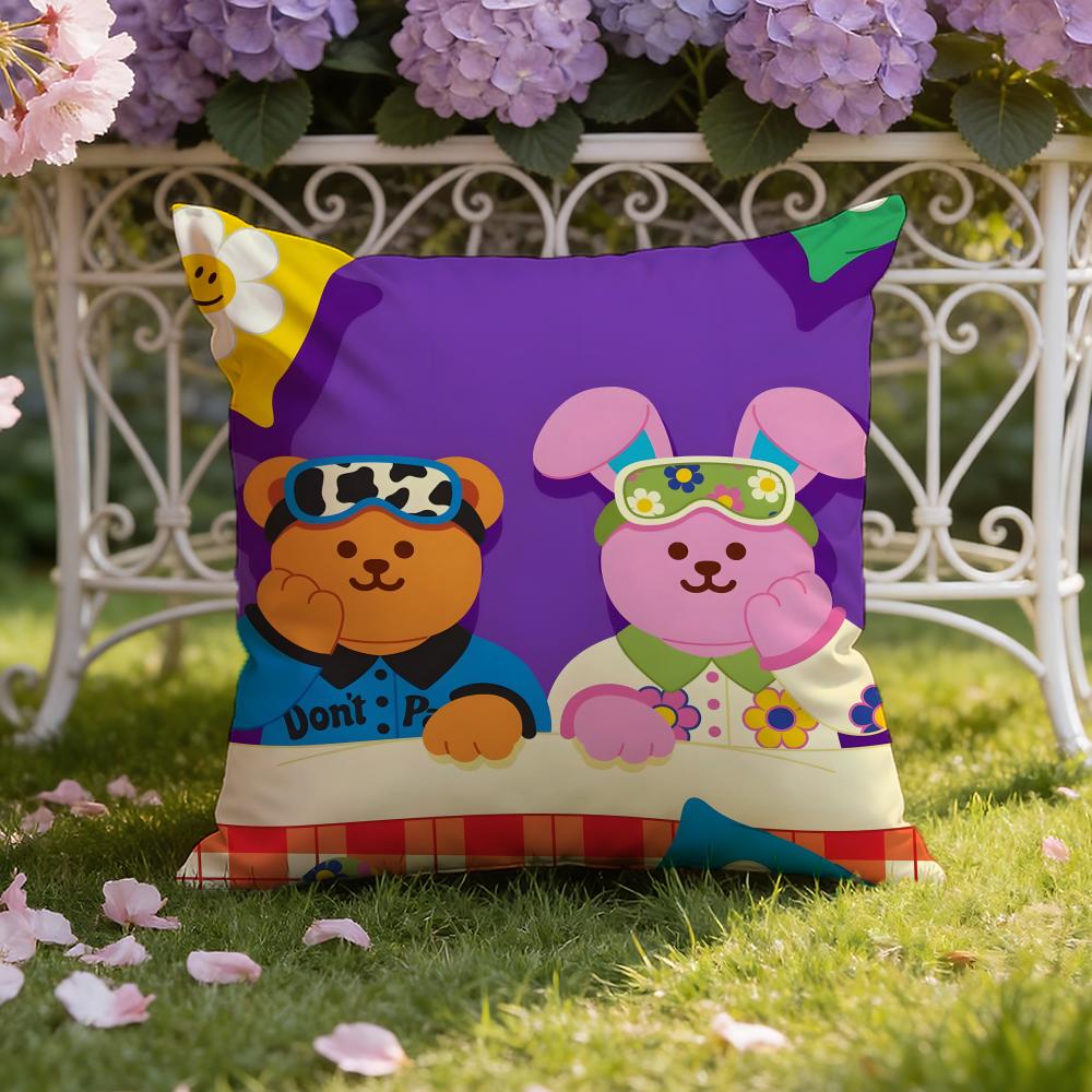Brand W-wiggleS W-wiggleS Cushion Cover Home & Car Dual-Scene Pillow Cover: Reversible for Premium Comfort