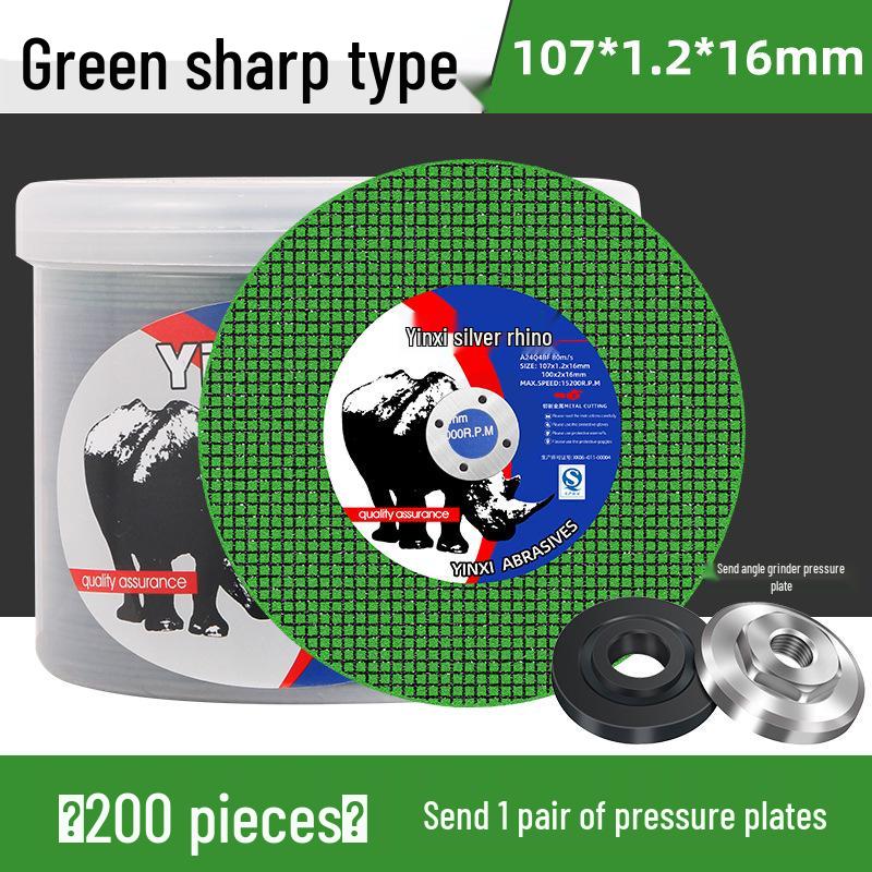 Stainless Steel Angle Grinder Cutting Disc - Resin Metal Grinding Wheel for Rail and Iron Cutting
