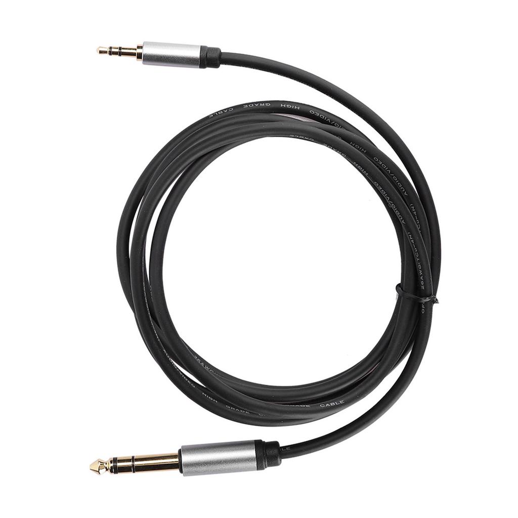 3.5MM to 6.5MM Audio Adapter Cable Male to Male HiFi Sound Quality Connection Line for Phone(1.8M )