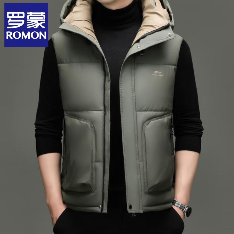 

Romon Men s Padded Vests & Short-Sleeve T-Shirt 2XL