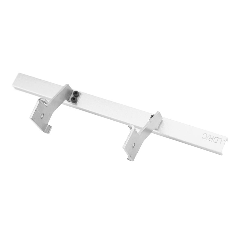 RC Car Rear Bumper Professional Prevents Collision Replacement Metal Rear Bumper for Unimog RC Car