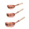 Copper Pot Multipurpose Portable Ergonomic Handle Easy Cleaning Noodle Pot Soup Pot for Household Home Kitchen Cooking Camping