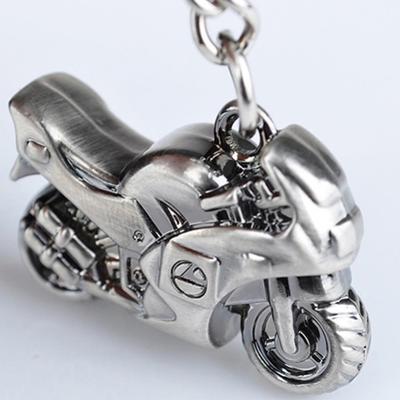 Metall-Motorrad-Schlüsselanhänger, niedliches kreatives Geschenk, Sport-Schlüsselanhänger