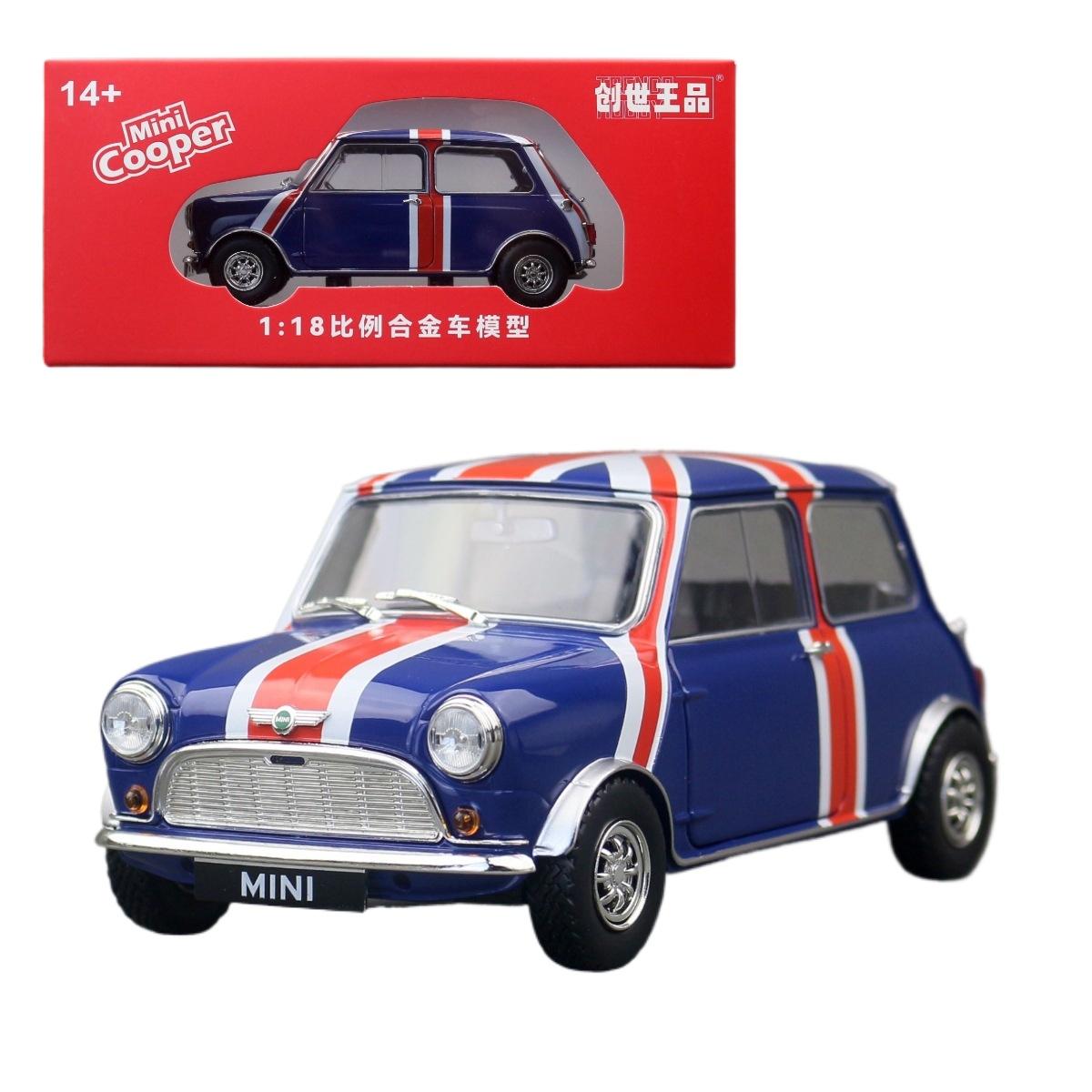 

1/18 Mini Cooper Ралли 1967 Монте-Карло Гоночный Литой Сплав Игрушечная Машина Модель Транспортного Средства Свободные Колеса Коллекция Подарок для Детей Мальчиков синий