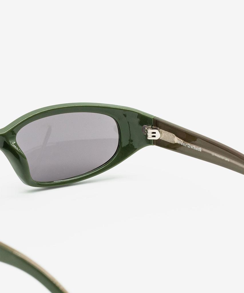 Weeoweeo Bacon Khaki Sunglasses