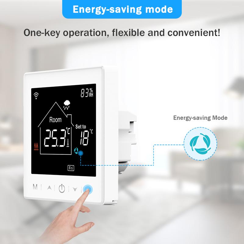 Tuya Smart Home Wifi Heating Thermostat Floor Heating Water Gas Boiler Temperature Thermoregulator Google Home Alexa Alice7