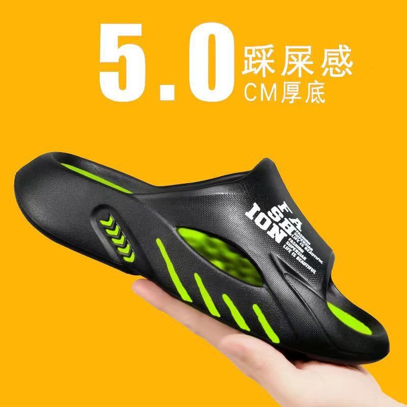 Mode Hausschuhe Plateau 5CM Herren Weiche Luftpolster Hausschuhe Eva Damen Hausschuhe Neue Flip Flops Outdoor Schuhe Sommersandalen Zapatos Mujer