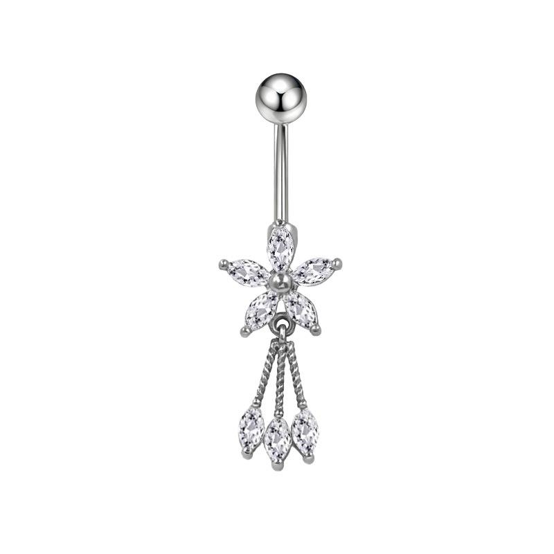 Gaibei Starfish Butterfly Trendy Navel Ring Jewelry
