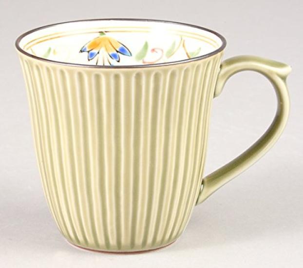 Nishikai Toki Hasami Ware Stylish Floral Microwave and Dishwasher Birthday Gift for Made In Product Number 12743 Mug, Hasami-yaki, Lightweight, 250ml,