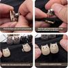 4 Pairs Jeans Button Pins No Sewing Required Trousers Waist Tightener Lovely Cats Waist Buckles Trouser Button Pins