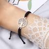 Handmade Braid Rope Bracelets Tree of Life Adjustable Wrist Bangle for Women Men Friendship Gift Jewelry