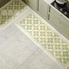 Non-Slip, Oil-Proof PVC Kitchen Floor Mat - Stain-Resistant, Easy-Clean, Full-Coverage Leather