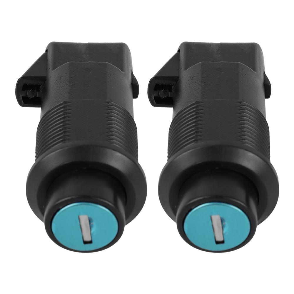 Universal Motorbike Rear Hard Saddlebag Lock Motorcycle Hard Saddlebag Locks Set with Keys Trunk Fits Motorcycles Accessories