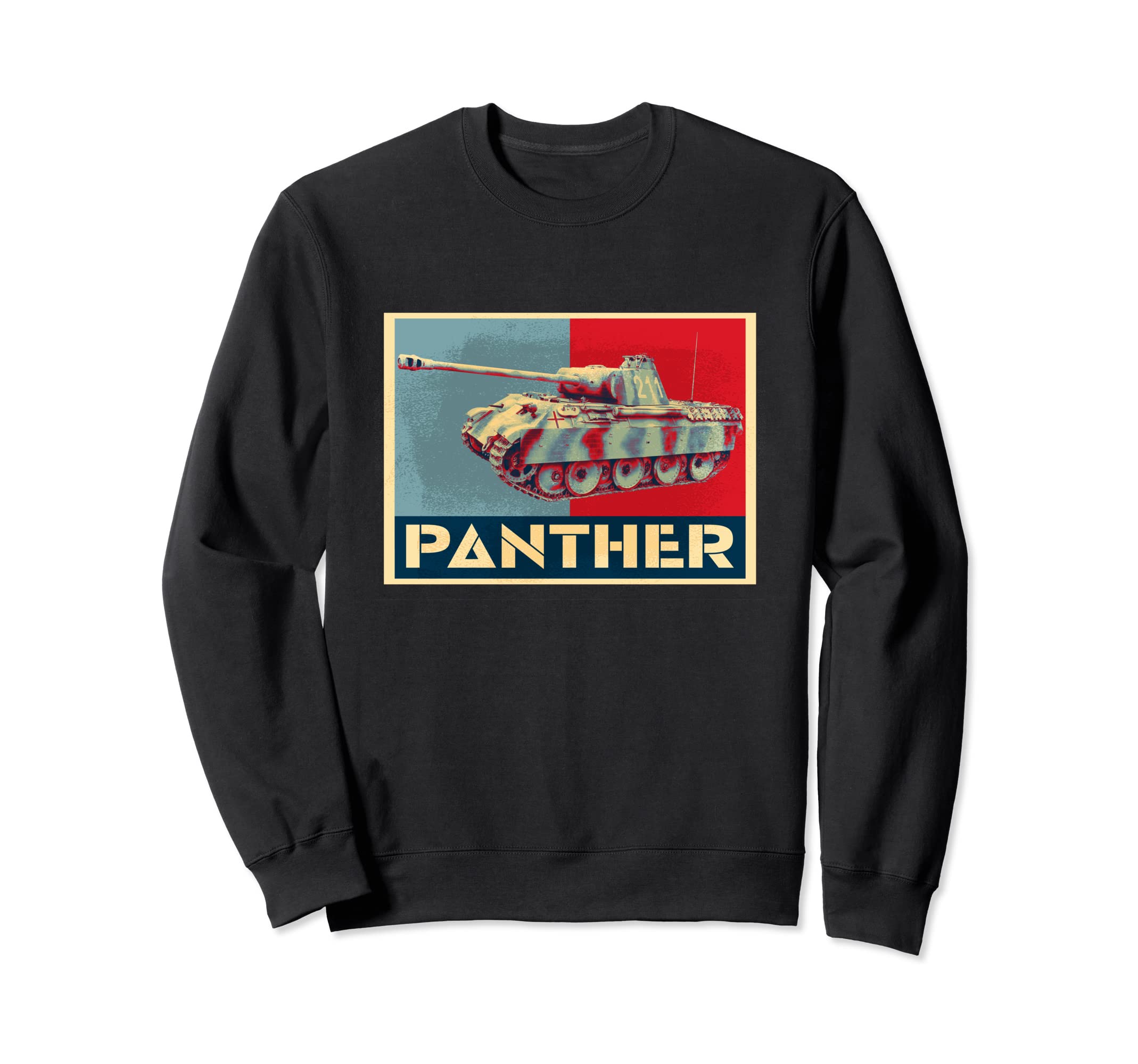 

Panther V Tank Military T-Shirt, WW2 German Army, World War II Tank, Men s Merchandise, Clothing, Military Sweatshirt
