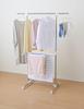 Pearl Metal Laundry Drying Rack, Indoor Clothes Drying Rack, T-Shaped, Extendable, Easy Assembly, N-7560