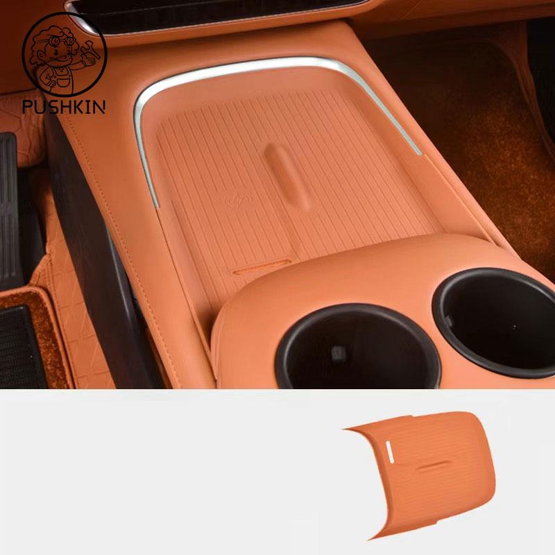 For Changan Deepal S07 2025 2026 Car Armest Storage Box ABS Central Control Lower Organizer Tray Car Stowing Tiyding Accessories