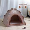 All-Season Foldable Pet Tent for Cats and Dogs - Breathable Outdoor Mat