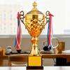 Metal Material Custom Trophy Creative Award Gold Trophies Personalized Trophy Table Tennis