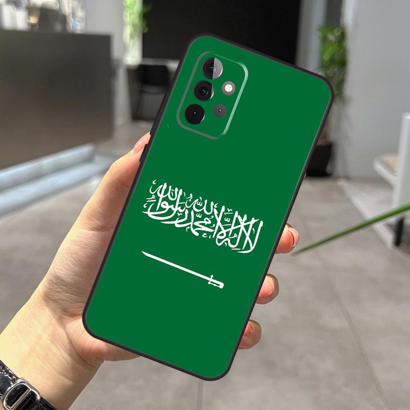 Saudi Arabia Flag Case For Samsung Galaxy A52 A32 A12 A56 A36 A54 A34 A14 A05 A16 A26 A13 A33 A53 A15 A35 A55