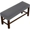 1PC Elastic Long Stool Cover Living Room Anti-Dust Removable Slipcover Washable Bench Seat Protector Home Decoration