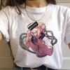 New Ahegao Harajuku Graphic Women T-Shirt My Hero Academia Anime Senpai Top Female T Shirt Harajuku O-Neck Casual Lady Clothing