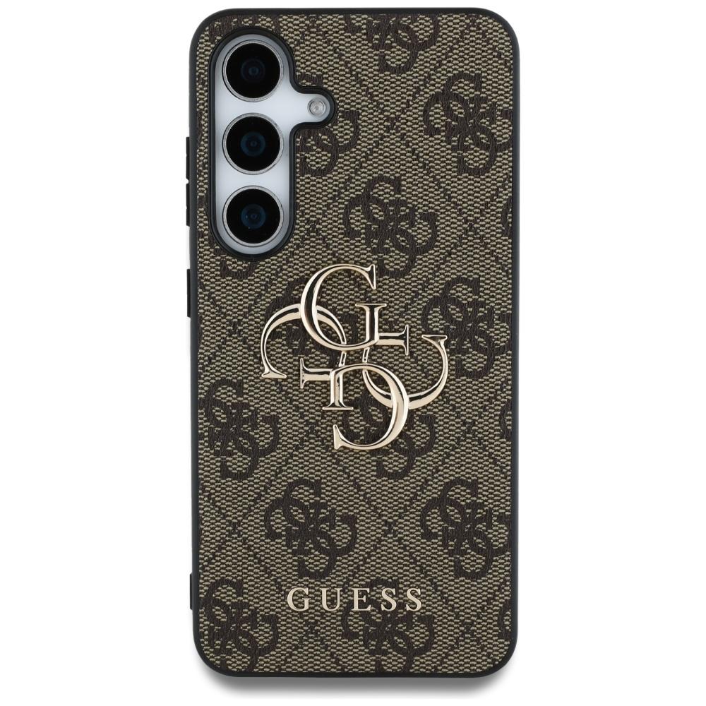 Etui Guess Big 4G Logo Classic Logo Do   Samsung Galaxy S25 Brązowy