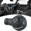 Long-lasting Performance Driving 6 Speed Gear Shift 6 Speed Shift Knob Comfortable Driving High Quality Plastic Improved Grip