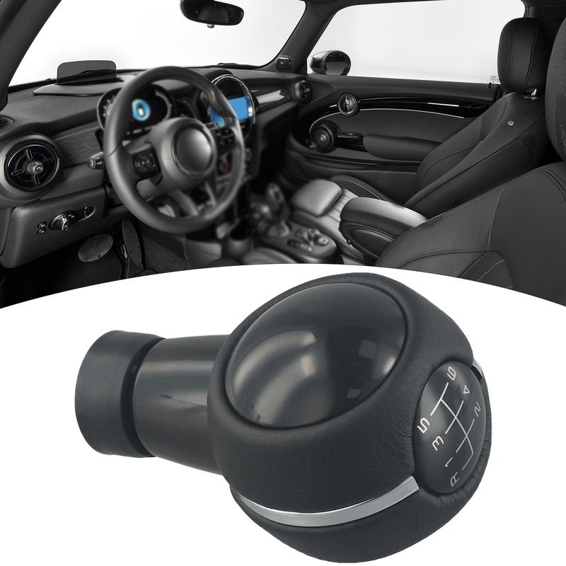 Long-lasting Performance Driving 6 Speed Gear Shift 6 Speed Shift Knob Comfortable Driving High Quality Plastic Improved Grip