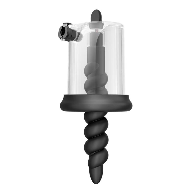Men's Electric Prostate Massager with Suction Silicone Butt Plug