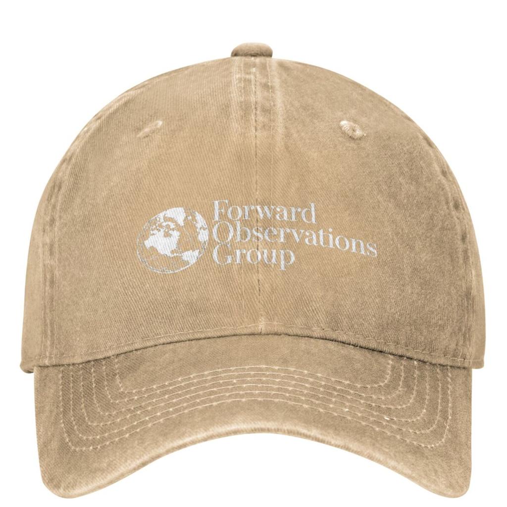 Forward Observations Group Washed Baseball Cap FOG Death Skeleton Satan Casual Hats Summer Unisex Teens Sun Visors Baseball Caps