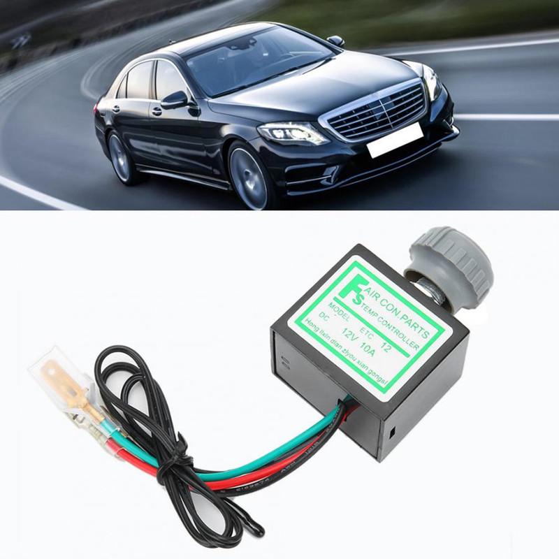 For Air Conditioner Thermostat Thermostat AC Thermostat Switch 12V Car Electronic Temperature Control AC Thermostat Switch