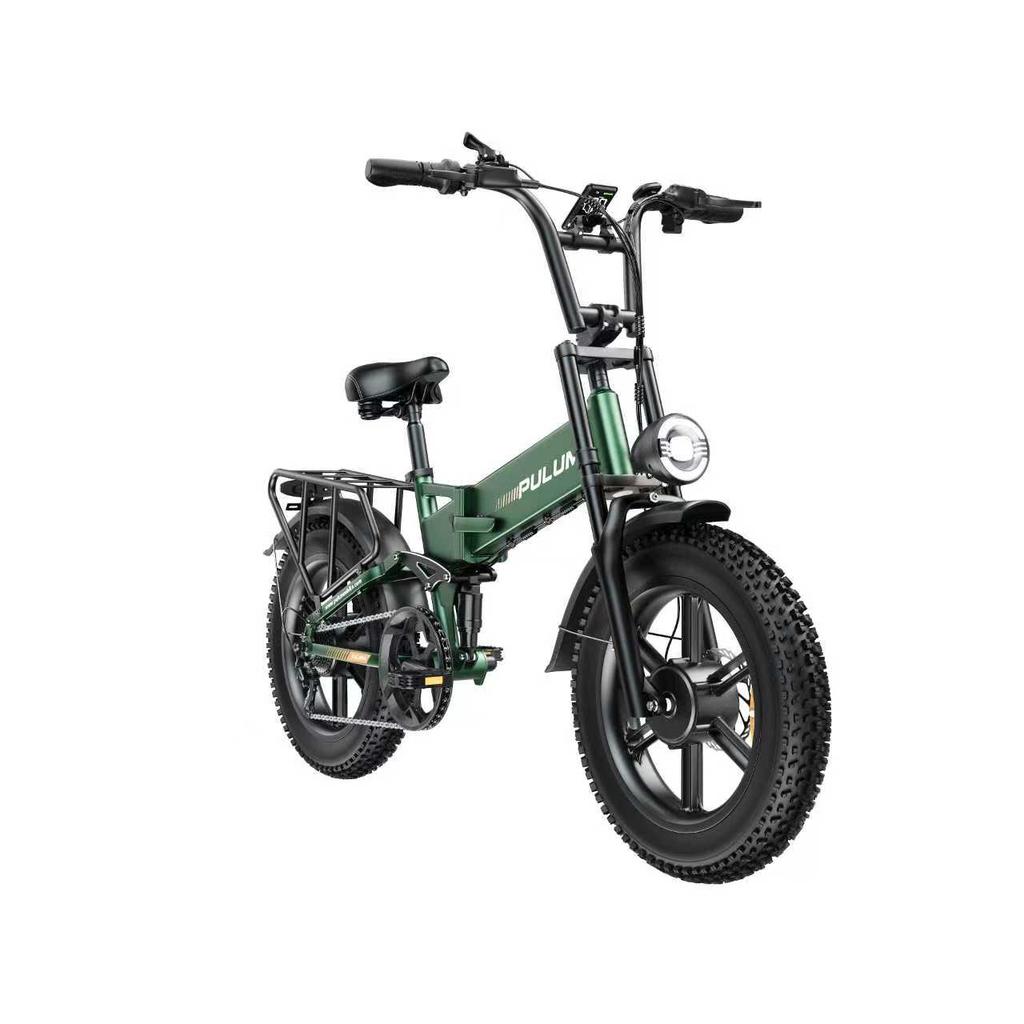 PULUMA PE500 Folding Electric Bike Dual Motor 20inch with 48V17.5AH Battery
