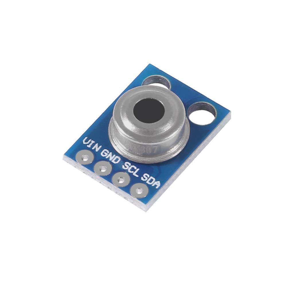 2 Pieces GY-906 MLX90614ESF Non-Contact Infrared Temperature Sensor Module IIC I2C Serial Power Supply 3-5 V Compatible with Arduino