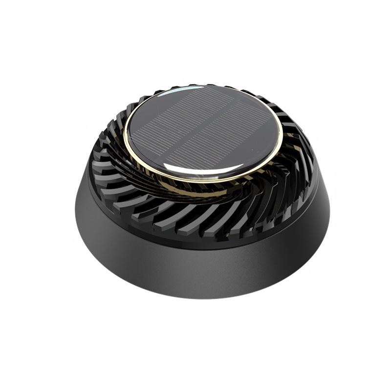Rotating Solar Car Air Freshener - Long-lasting Deodorizing Ornament
