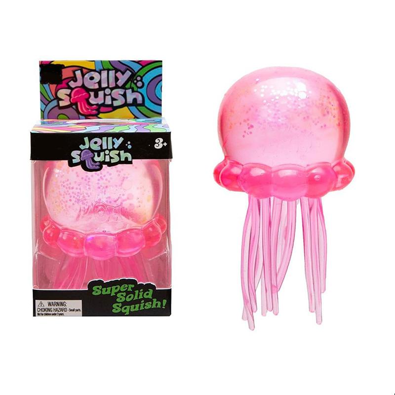 

Simulation Jellyfish Octopus Squishy Fuzz Ball Sensory Fidget Toy Stress Relief Toy Anti-Anxiety Squeeze Creative For Party Gift